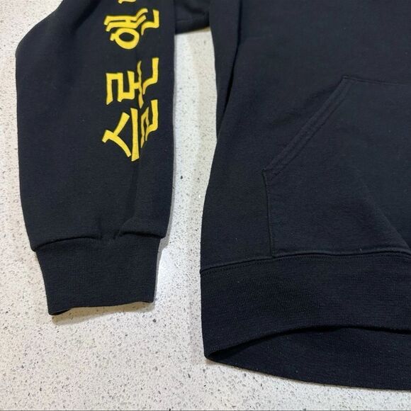 Kobe Bryant Gigi Lakers Hoodie 8 24 × 2 Black Sloan & Bennett Tribute Mamba Sz S - Picture 4 of 9